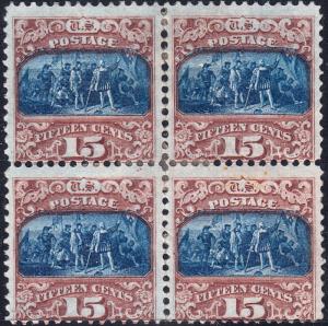 U.S. 119 Mint F+VF Blk/4 (120318) 