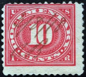 R234 10¢ Documentary Stamp (1917) Used