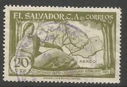 EL SALVADOR C175 VFU MAP N1132-4