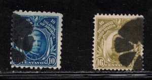 PHILIPPINES Scott # 294, 296 Used