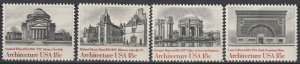 U.S.  Scott# 1928-31 1981 XF MNH Architecture