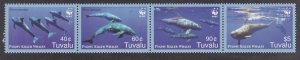 Tuvalu # 1022, WWF - Pygmy Killer Whales, NH, 1/2 Cat.