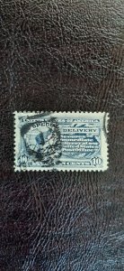 US Scott # e11; 10c Special Delivery; used from 1917; F/VF centering