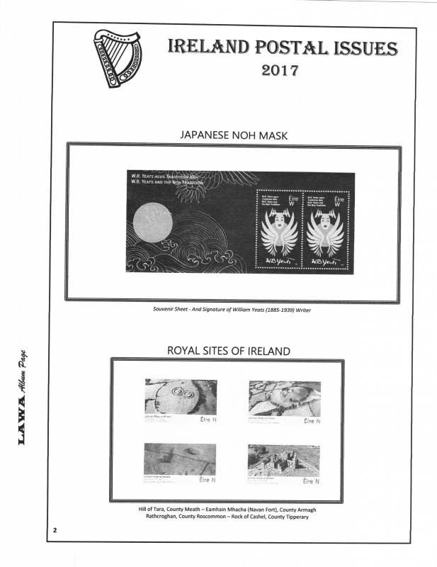 2017 Ireland Singles Supplement – LAWA Album Pages