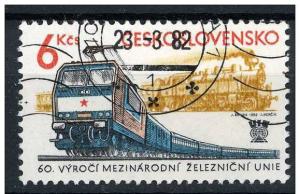 Czechoslovakia 1982 - Scott 2402 CTO - Steam Locomotive