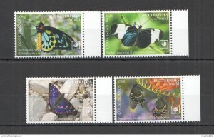 2020 Cook Islands Butterflies !!! Sale Flora & Fauna Set ** Nw697