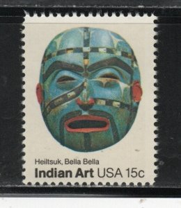1834 * HEILTSUK BELLA BELLA ~ AMERICAN FOLK  ART *  U.S. Postage Stamp MNH