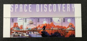 US scott# 3238-3242 Space Discovery Plate Block of 5 stamps MNH
