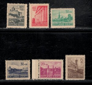 ESTONIA SC# NB1-6 FVF/MNH