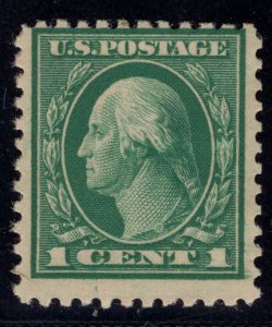 MOMEN: US STAMPS #498 1c MINT OG H LOT #75048-1