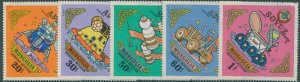 Mongolia 1973 SG783-787 Space Programmes (5)CTO