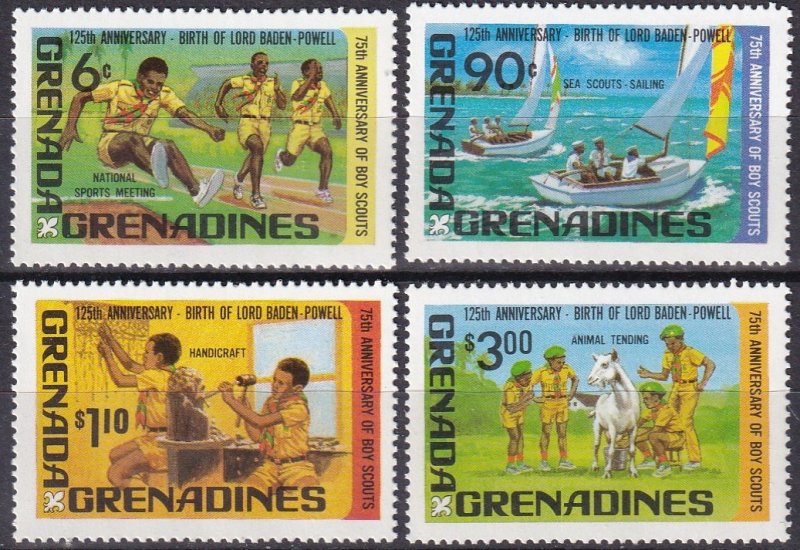 Grenada Grenadines #475-8  MNH CV $3.75  (Z7864)