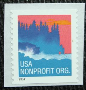 US #3875 MNH Coil Single, Sea Coast, SCV $.20 