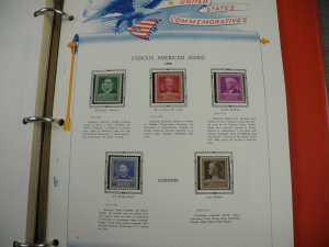 US, Amazing Mint  Stamp Collection in Lindner pages, mounted on White Ace pages