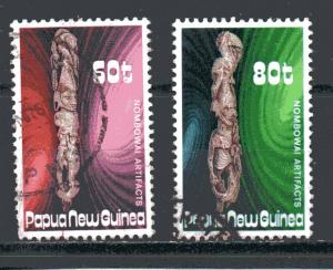 Papua New Guinea 634-635 used