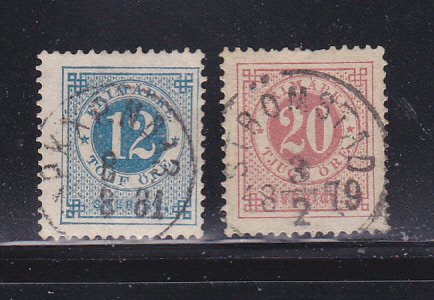 Sweden 32-33 U Numerals (B)