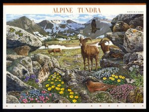 #4198 41c Alpine Tundra, Souvenir Sheet, Mint