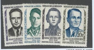 France mlh Scott Cat # B321-B326