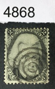 US STAMPS # 77 USED CAT. $190 LOT #4868