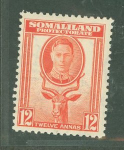 Somaliland Protectorate #91 Unused Single