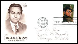 US 3446 Edward G Robinson Artcraft Pencil FDC