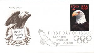 #2540 Bald Eagle Artmaster FDC