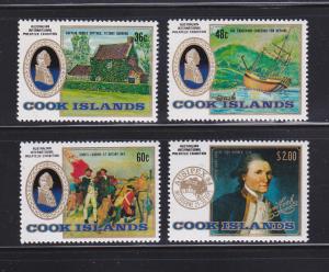 Cook Islands 829-832 Set MNH AUSIPEX Stamp Exhibition (A)