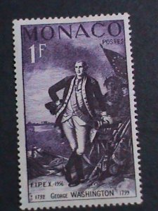 ​MONACO -1956 SC# 354 GEORGE WASHINGTON PAINTING MINT VF WE SHIP TO WORLD WIDE