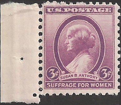 # 784 MNH - SCV-0.25 - SUSAN B. ANTHONY