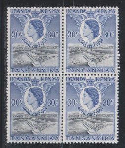 Kenya, Uganda & Tanzania,  30c Royal Visit (SC# 102) MNH BLOCK
