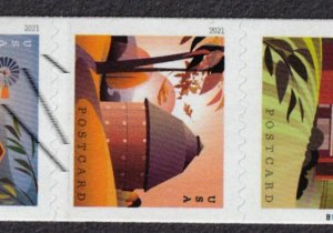 PNC9 36c Forever Barns SA B1111 US 5550-5553, 5553a MNH Seamline CPV 
