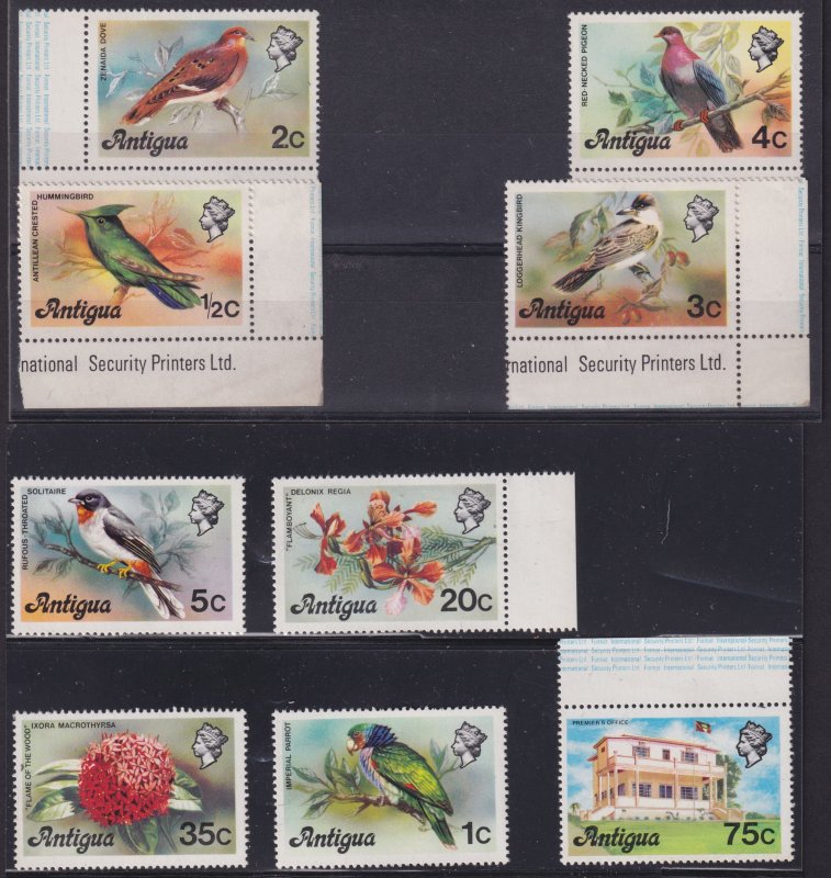 Antigua 1976 #405 - 418 xf mnh xf; 'Sights of the Island'