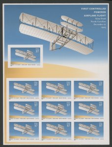 United States #3783a-b