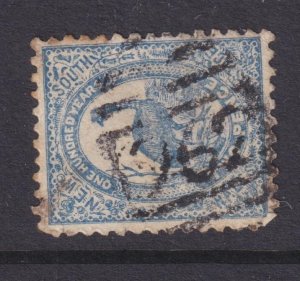 NEW SOUTH WALES,  962 , RRR, WYMAH, c1890 2d. Emu..