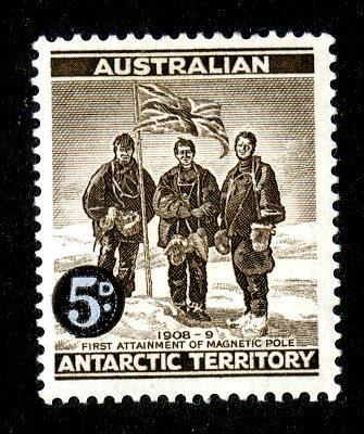 AUSTRALIAN ANTARTIC TERR L1 MH SCV $.60 BIN $.30