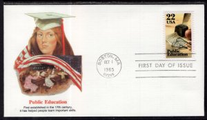 US 2159 Public Education Fleetwood U/A FDC