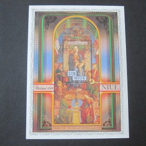 Niue 1990 Sc 593 Christmas Religion set MNH