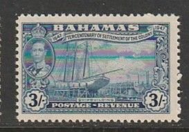 1948 Bahamas - Sc 144 - MNH VF - 1 single - Shipbuilding