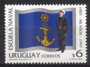 Uruguay stamp 1997 - Naval academy of Uruguay 90th anniversary