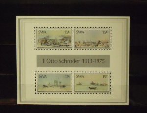 16096   SOUTH WEST AFRICA   MNH # 383a     Souvenir Sheet        CV$ 3.75