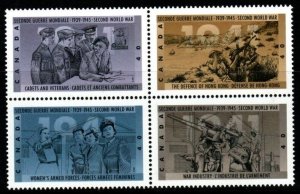 CANADA SG1456a 1991 50TH ANNIVERSARY OF SECOND WORLD WAR (3RD ISSUE) MNH