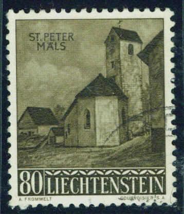 LIECHTENSTEIN Scott 331 used CTO stamp CV $2.50