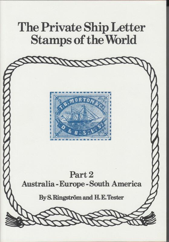 The Private Ship Letter Stamps of the World, complete set of 4 volumes, NEW