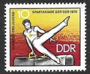 EAST GERMANY DDR 1970 Children's and Youth's Sports Issue Sc 1225 MNH