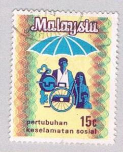 Malaysia 99 Used Social Security Emblem (BP2357)