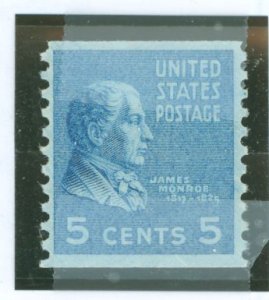 United States #845  Single