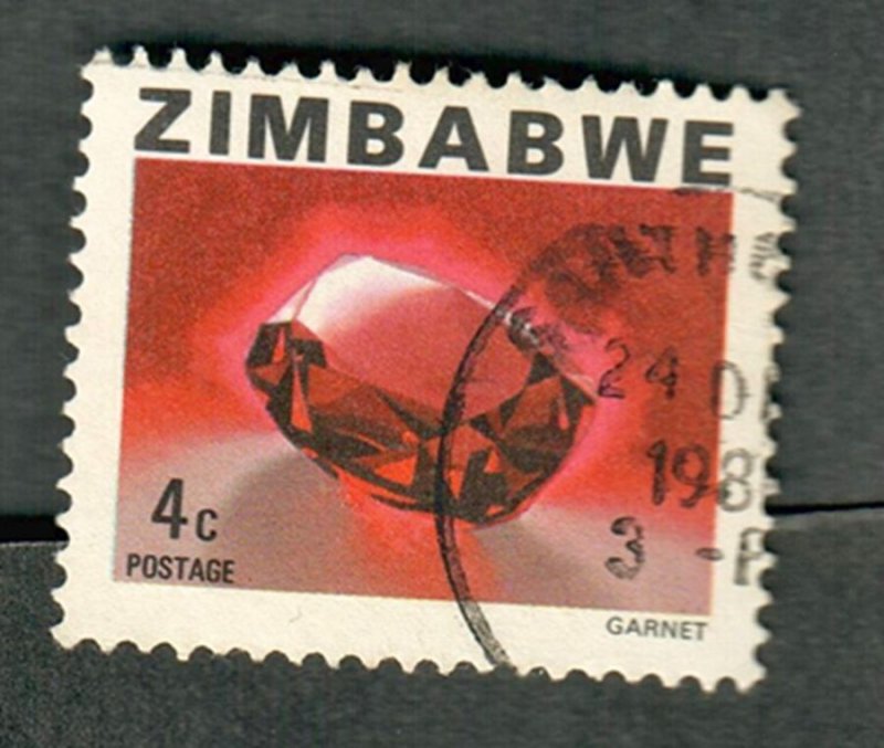 Zimbabwe #416 used single