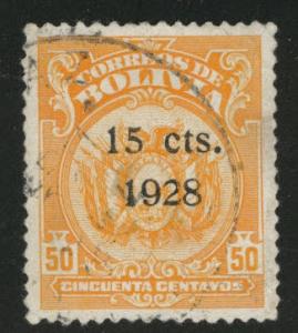 Bolivia Scott 186 Used