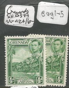 Grenada SG 153-153a MNH (1eag)