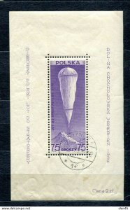 Poland 1938  First Planned Flight of Stratosphere Balloon Sc B31 Used/CTO 12370